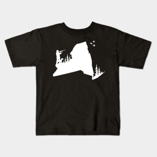 New York Hunting Duck Gifts Kids T-Shirt